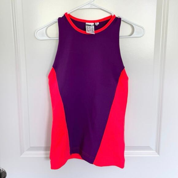 Adidas x Stella McCartney Racerback Color Black Athletic Tank Top Medium - Picture 2 of 5